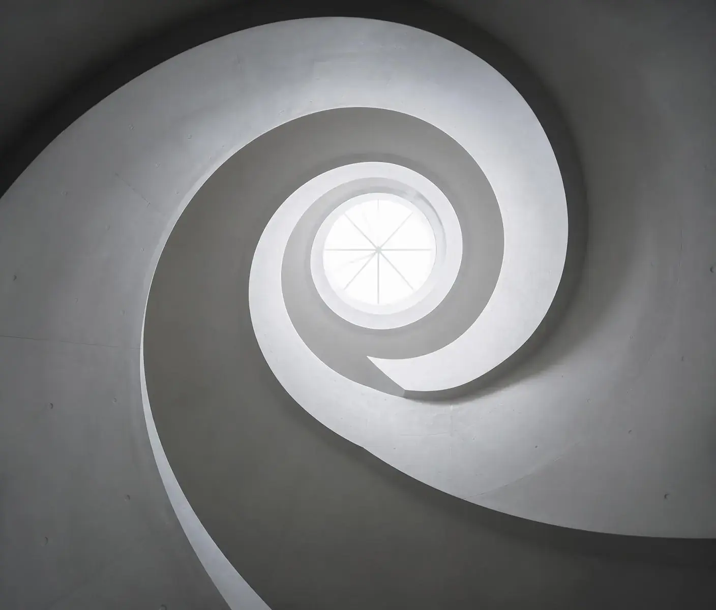 Staircase, symbolising a stepped process